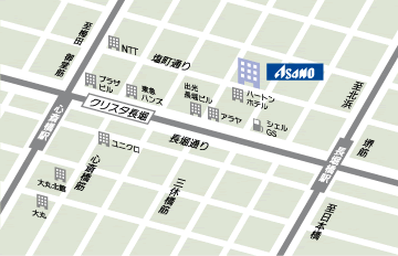 浅野商店アクセスマップ